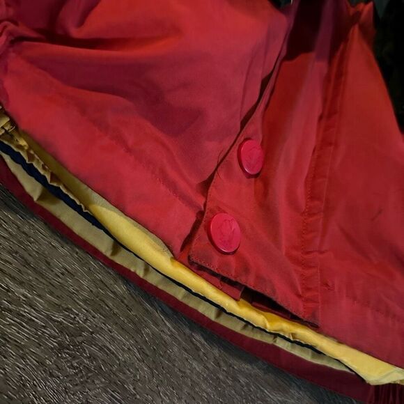 Vtg Nautica Mens 2 in 1 Coat Quilted Lined Layered Hidden Hood Colorblock Sz M - Picture 2 of 14